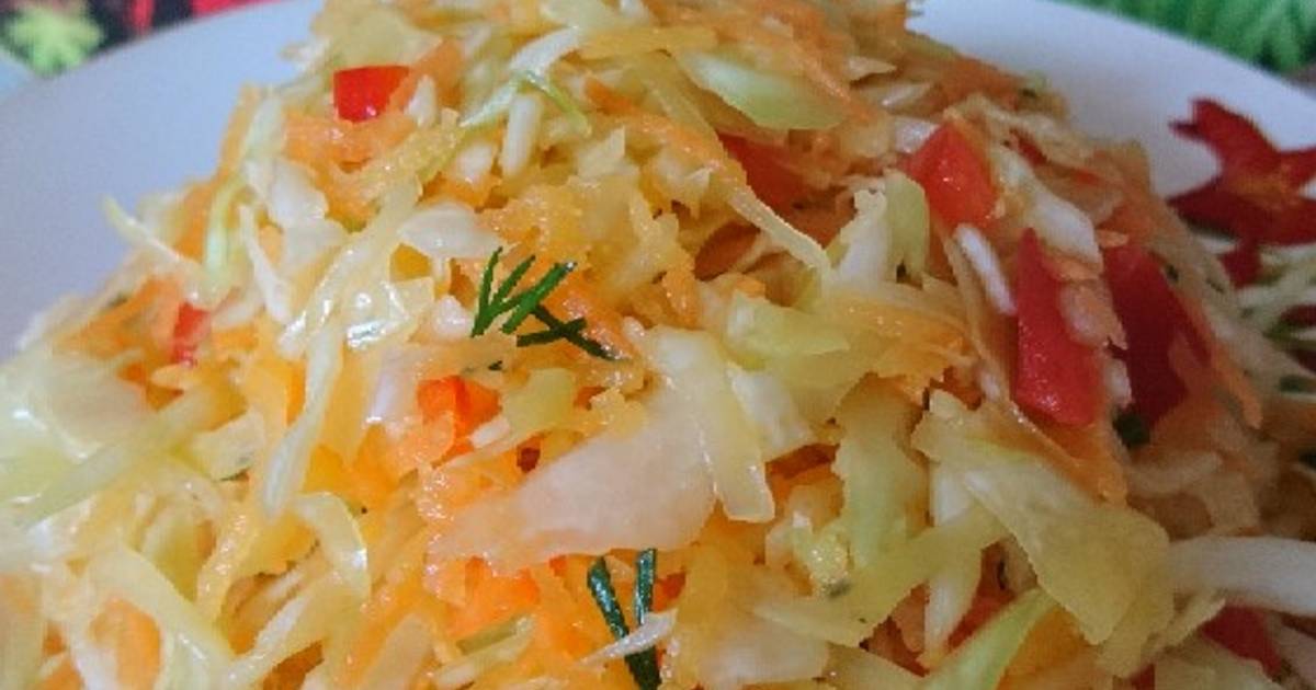 Салат Витаминный Пошаговый Рецепт С Фото
