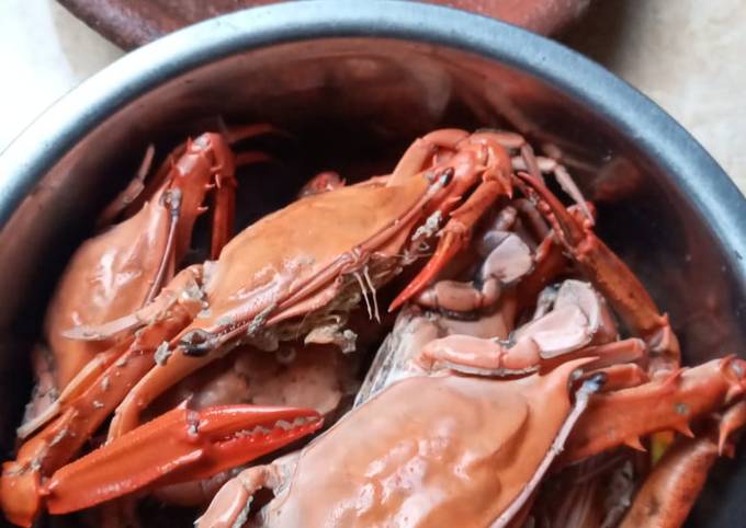 Resep Kepiting Rebus Sambal Cuka Oleh Jn Firdaus Cookpad