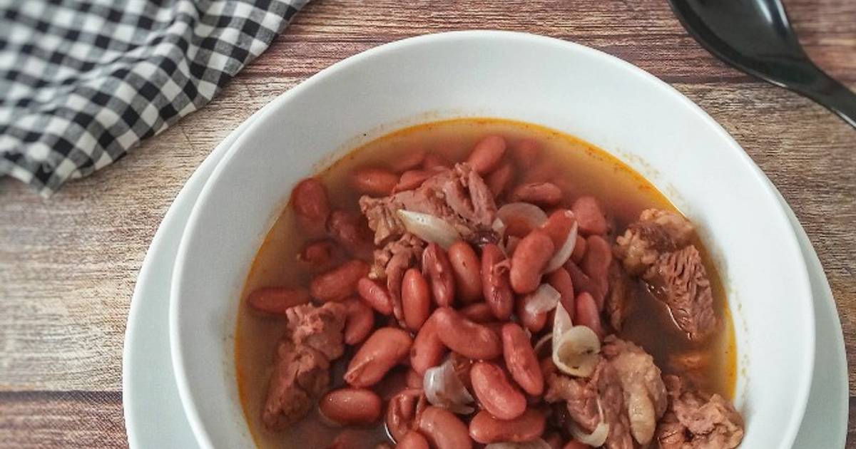 Resep Angeun Kacang Dengan Bumbu Racik Oleh Teh Agie Cookpad