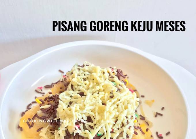 Resep Pisang Goreng Keju Meses Oleh Cookingwithmrs Layra Cookpad