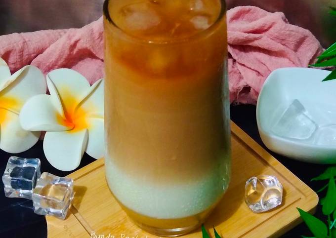 Resep Es Teh Susu Jahe Oleh Bunda Pashalenko Cookpad