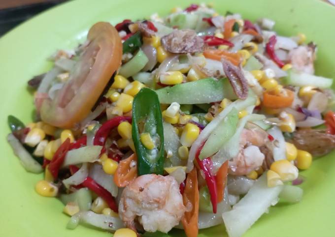 Resep Tumis Labu Siam Udang Maknyus Oleh Fitri Masturoh Cookpad