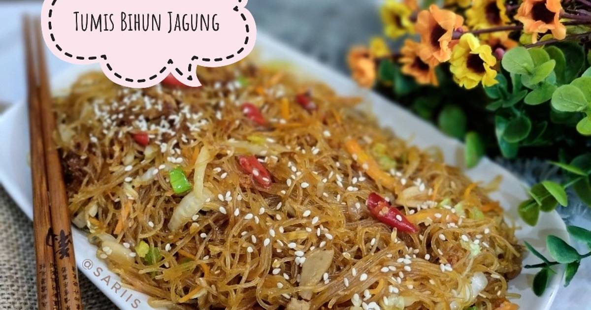 Resep Tumis Bihun Jagung Oleh Sari S Kitchen Cookpad