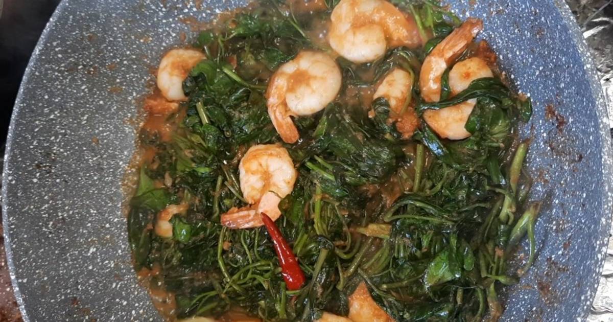 847 Resep Oseng Kangkung Terasi Seafood Enak Dan Mudah Cookpad