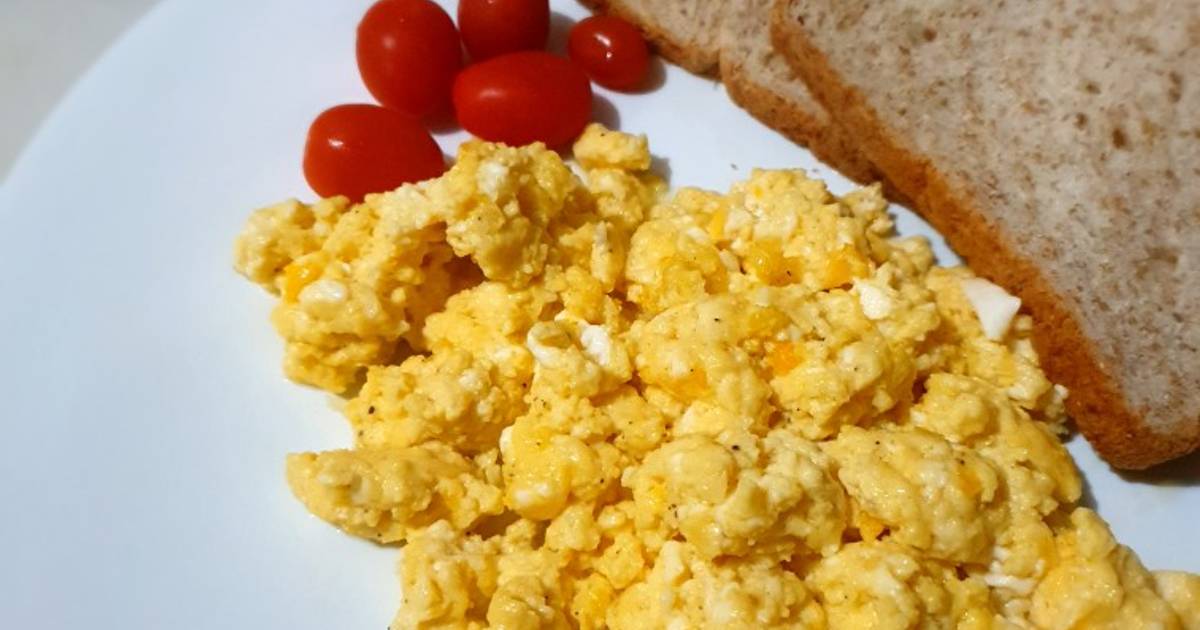 Resep Scrambled Eggs Oleh MamiJo Cookpad