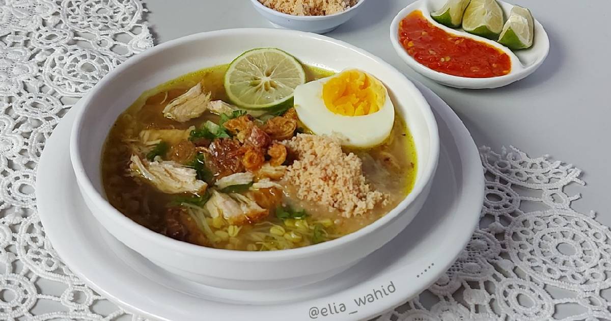 Resep Soto Lamongan Oleh Elia Wahid Cookpad