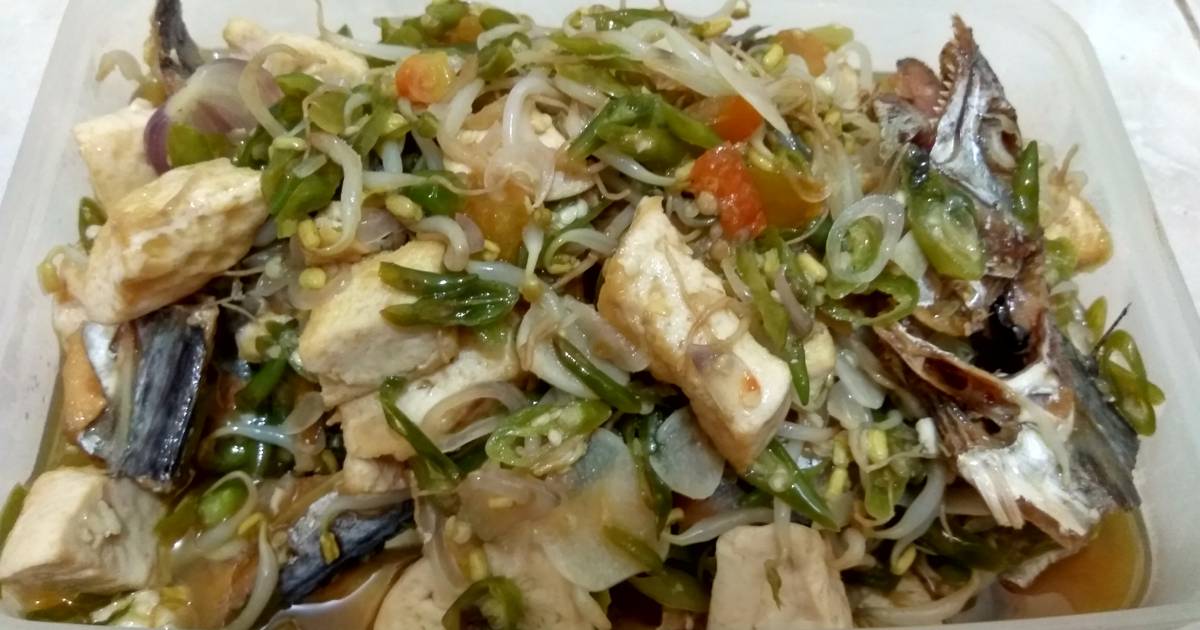 Resep Tumis Pedas Manis Ikan Asin Tahu Dan Tauge Oleh Honesty Nabila