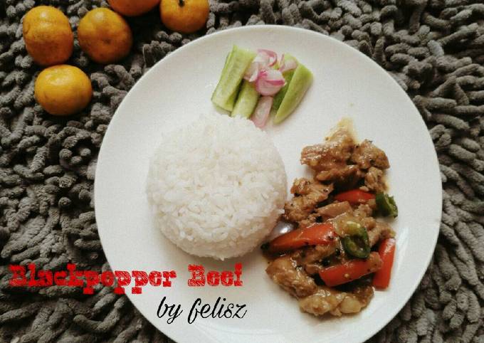 Resep Nasi Sapi Lada Hitam Oleh Felisia Iswara Cookpad