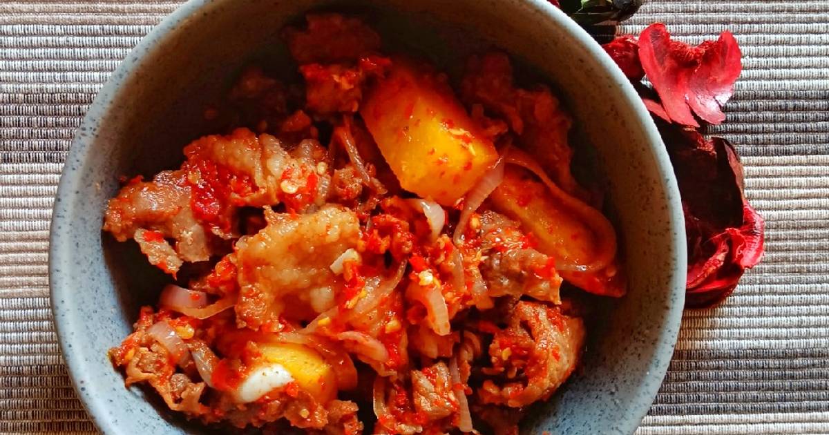 Resep Dendeng Kentang Simple Oleh Yuanisa Pardi Cookpad