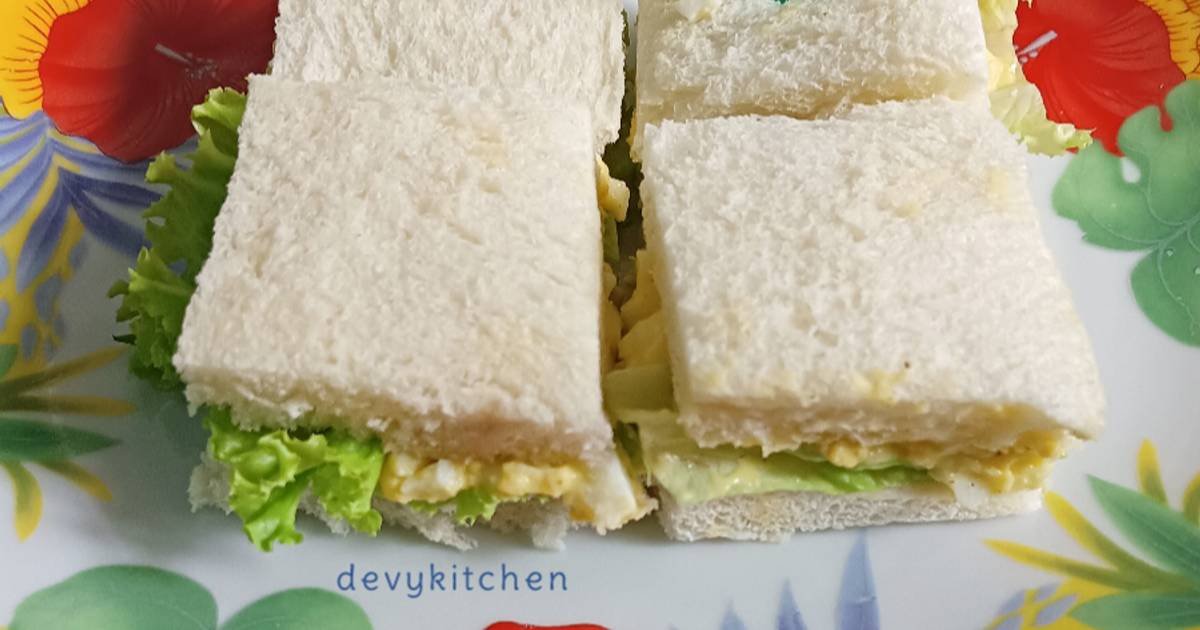 Resep 569 Tamago Sando Egg Mayo Sandwich Oleh Devin Cookpad