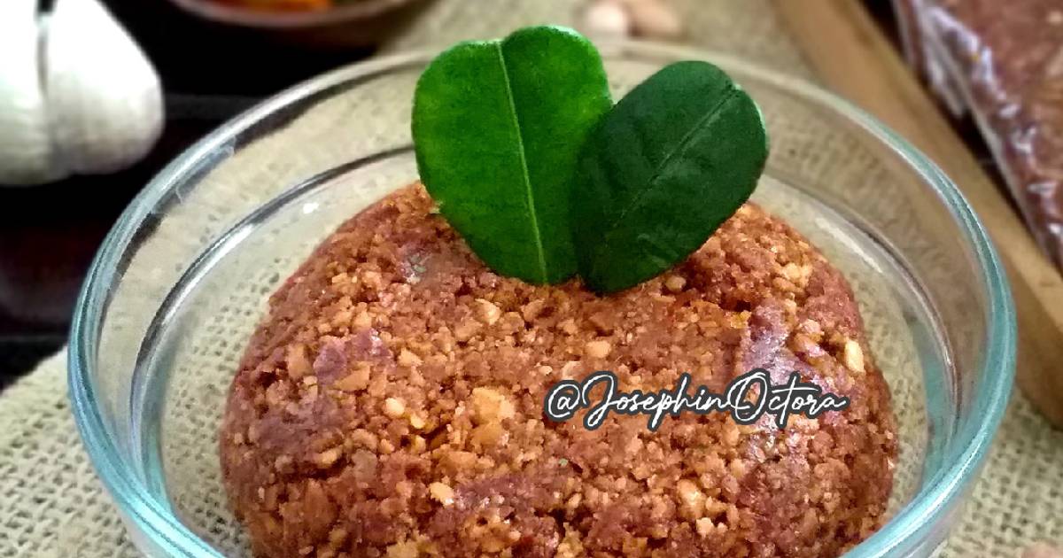 Resep Sambal Pecel Kacang Khas Madiun Oleh Josephine Octora Wanda