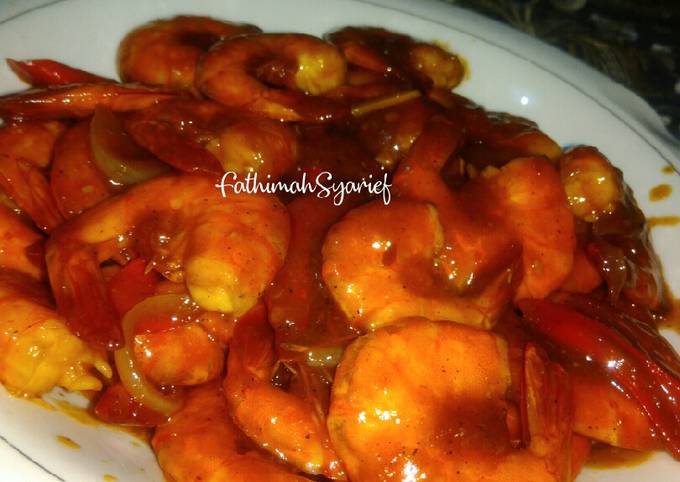 Resep Udang Saus Asam Manis Oleh Fathimah Syarief Cookpad