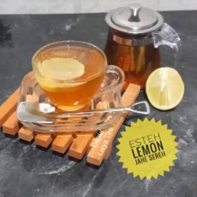 Resep Es Teh Lemon Jahe Sereh Oleh Bunda Maulida Cookpad