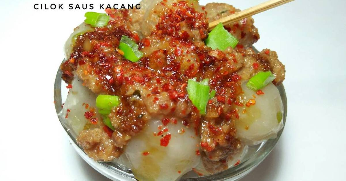 Resep Cilok Aci Dicolok Oleh Dian Nurindah Cookpad