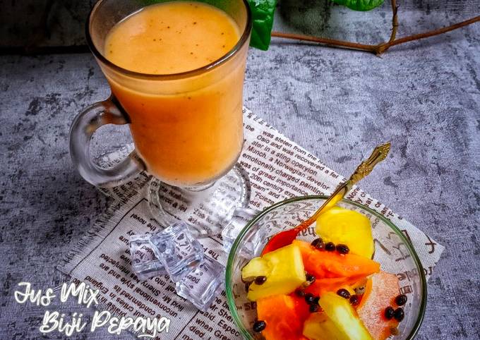 Resep Jus Mix Biji Pepaya Oleh Desi Dresviana Ig Chici Desi Cookpad