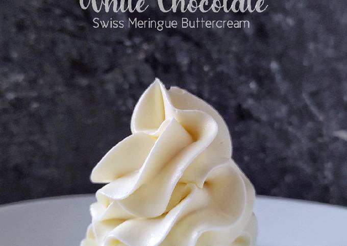 Resep White Chocolate Swiss Meringue Buttercream Oleh Vita Jaurina