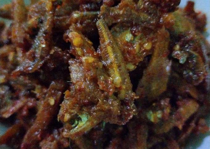 Resep Teri Tempe Sambalado Oleh Dapur Nugie Cookpad