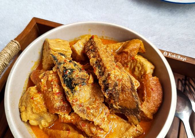 Resep Ikan Pindang Cue Tahu Dan Tempe Kuah Santan Oleh Koki Bayi