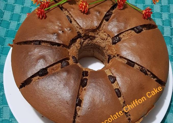 Resep Chocolate Chiffon Cake Oleh Lina Bachry Cookpad