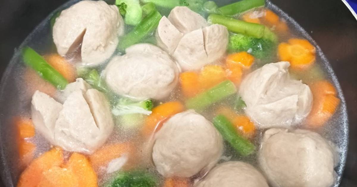 Resep Sayur Sop Baso Oleh Linda Dian Cookpad