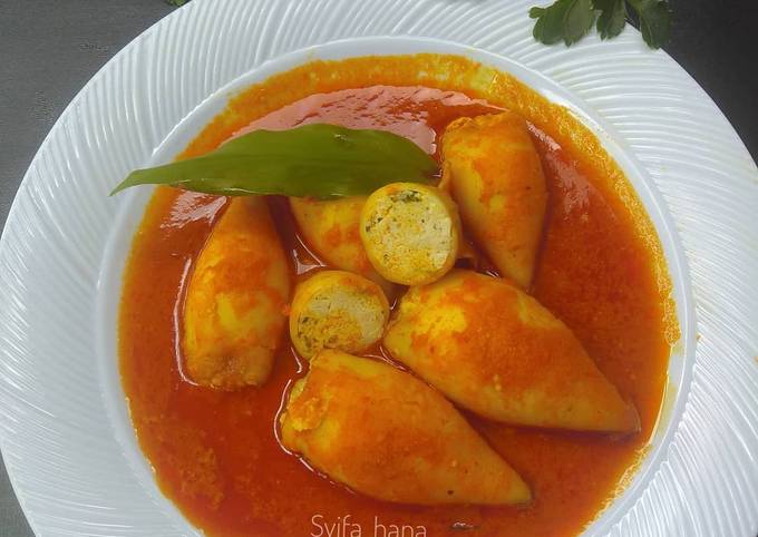 Resep Gulai Cumi Isi Tahu Oleh Syifa Hana Cookpad