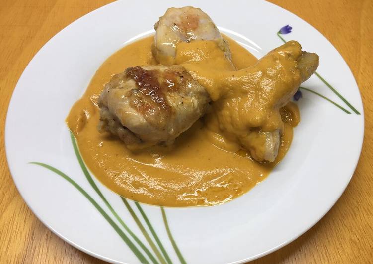 Pollo En Salsa Con Vino Blanco Receta De Luisa C Correcher Cookpad