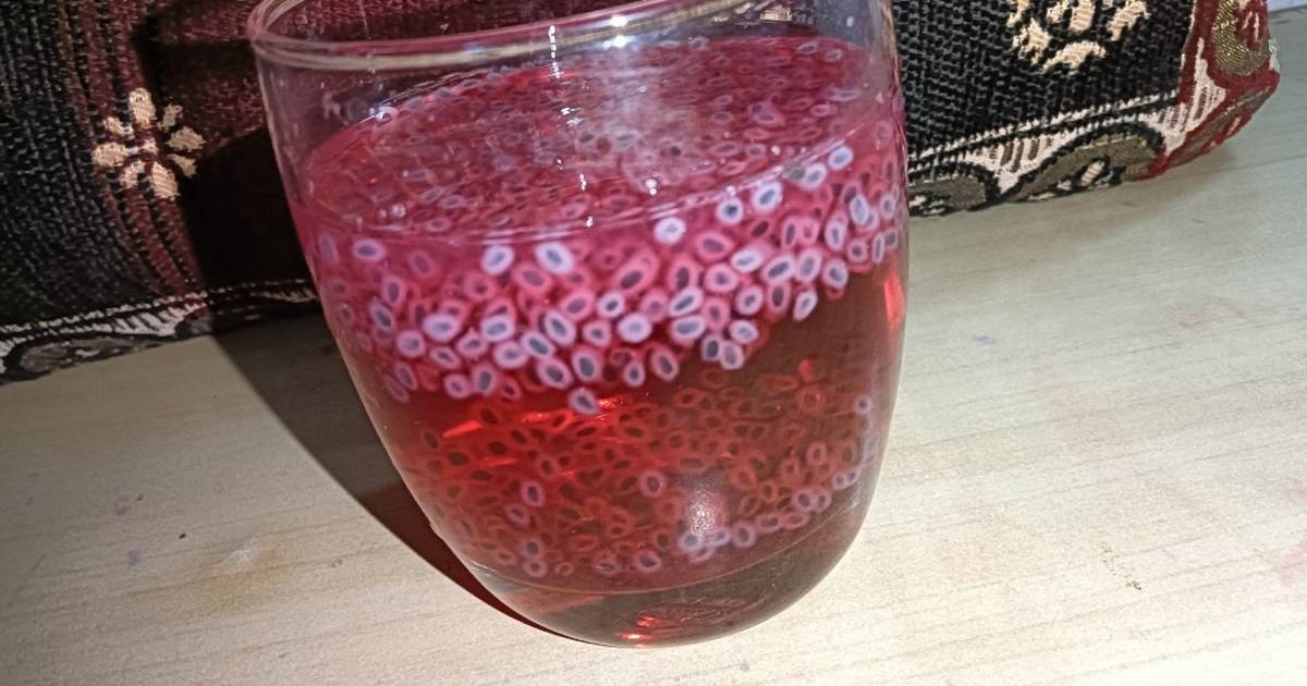 Rooh Afza Drink With Chia Seeds Recipe By Pranjal Kotkar Cookpad