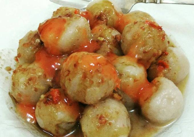 Resep Bakso Cilok Oleh Jenifer Capriaty Cookpad