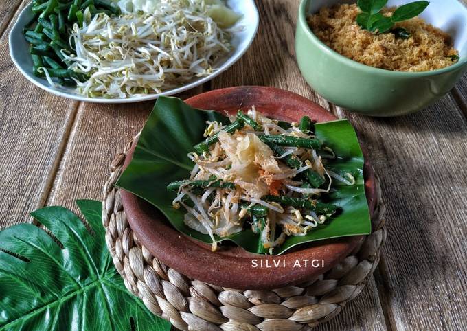 Resep Urap Sayur Tauge Kol Kacang Panjang Oleh Silvi Atgi Septina