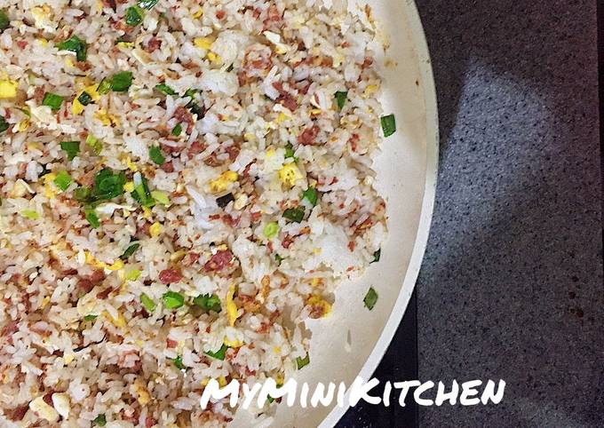 Resep Nasi Goreng Kornet Tanpa Kecap Oleh Myminikitchen Cookpad