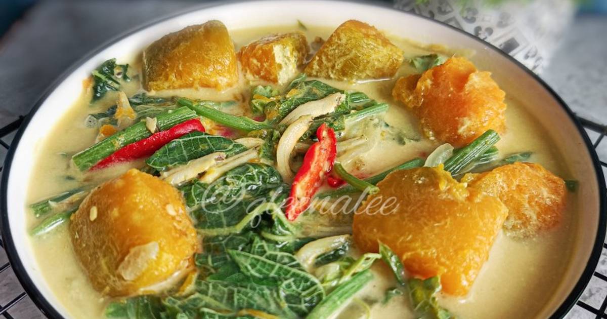 Resipi Masak Lemak Pucuk Labu Oleh Q Leenalee S Kitchen Cookpad