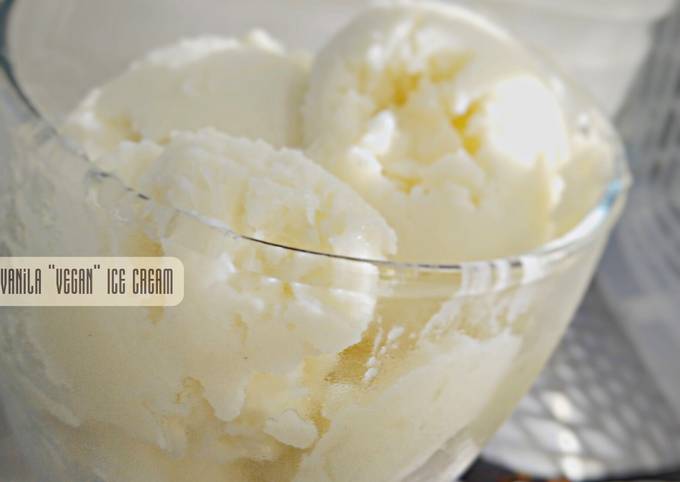 Resep Vanila Vegan Ice Cream Oleh Ayu Prameswari Cookpad