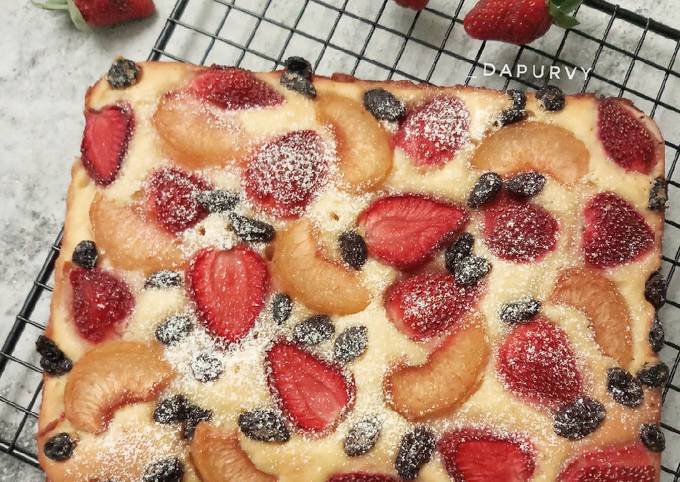 Resep Fruits Pastry Cake Oleh Dapurvy Cookpad