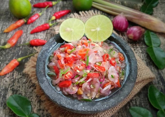 Resep Sambal Matah Khas Bali Oleh Vey Alodia S Kitchen Cookpad