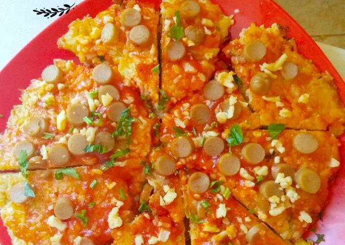 Resep Pizza Nasi Oleh Fudjianti Kusumah Cookpad