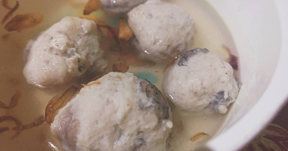 Resep Bakso Ikan Rebus Enak Dan Mudah Cookpad