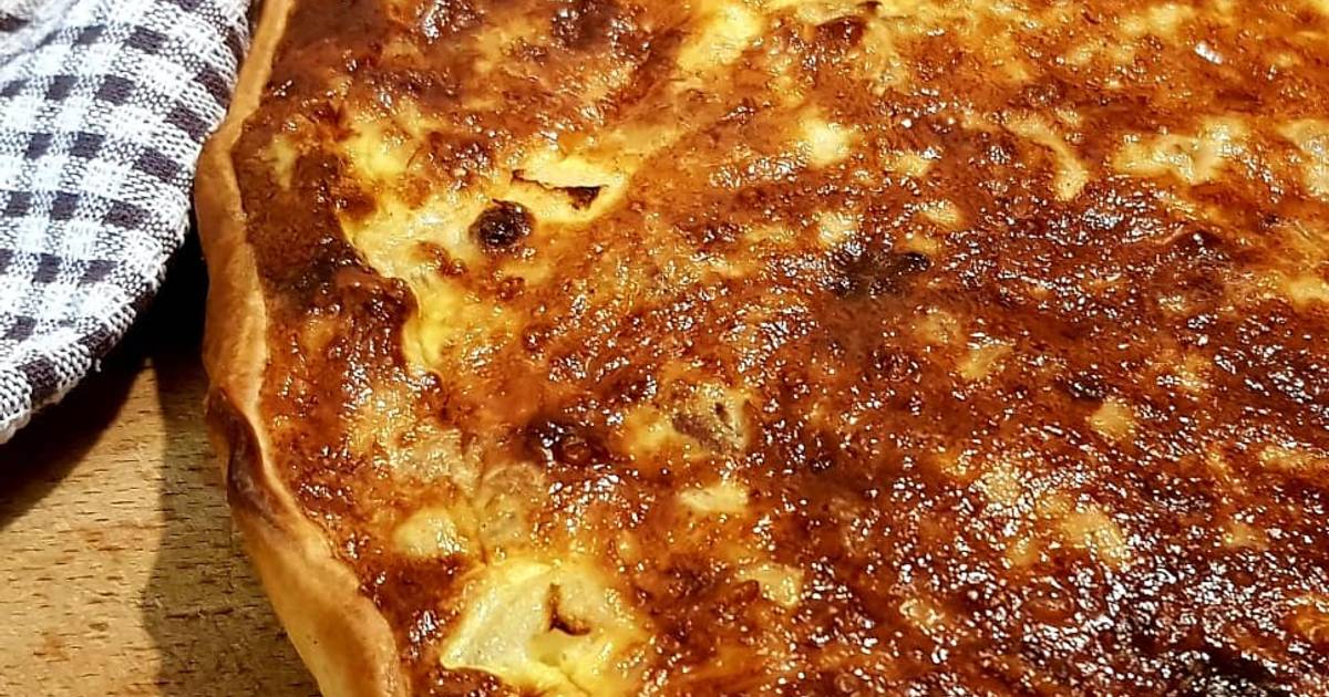 Quiche Au Thon Et Fromage Fondu Ma Fa On De Amal Sweetness Cookpad