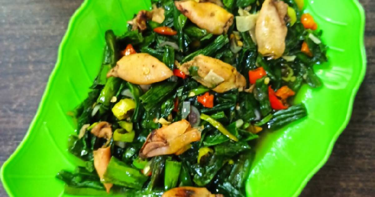 Resep Daun Genjer Enak Dan Mudah Cookpad