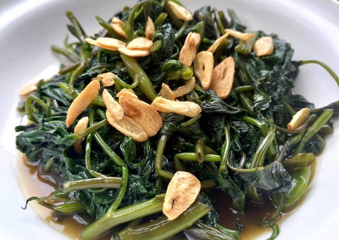 Resep Kangkung Saus Tiram Oleh Aprilia Hapsari Cookpad