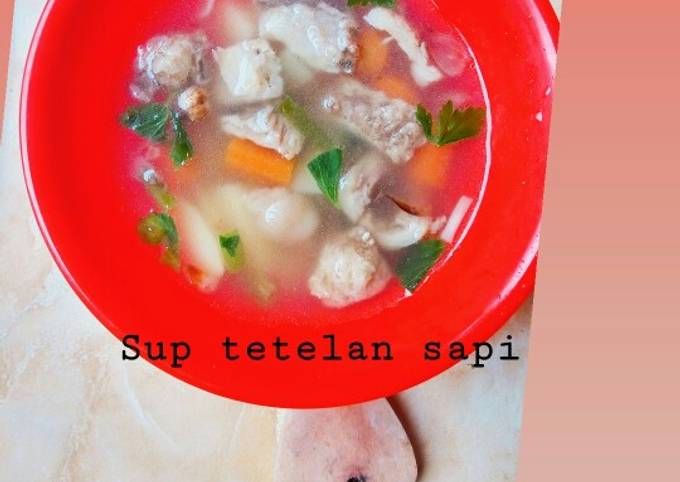 Resep Sup Tetelan Sapi Oleh Mevinda A Setyadewi Cookpad