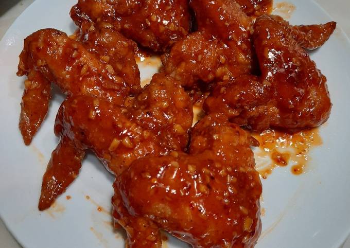 Resep Spicy Honey Chicken Wings Oleh Mey Rista Cookpad