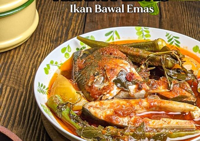 Resipi Asam Pedas Ikan Bawal Cermin Oleh Anur Musa Cookpad