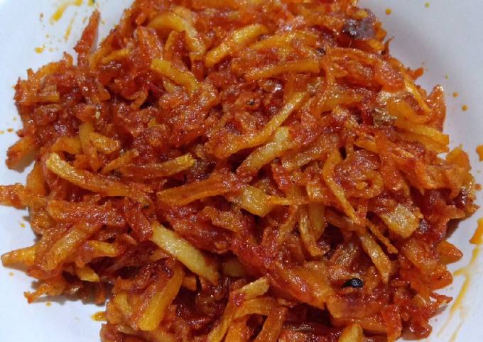 Resep Kentang Kering Balado Oleh ReDaNi Cookpad