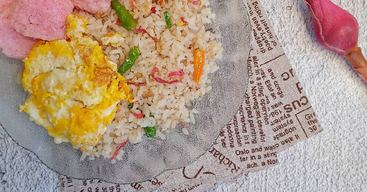 Resep Nasi Goreng Bunga Kecombrang Oleh Rika Meila Puspita Cookpad