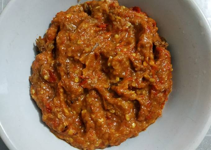 Resep Sambal Udang Sabu Udang Rebon Oleh Dhapu Dewi Cookpad