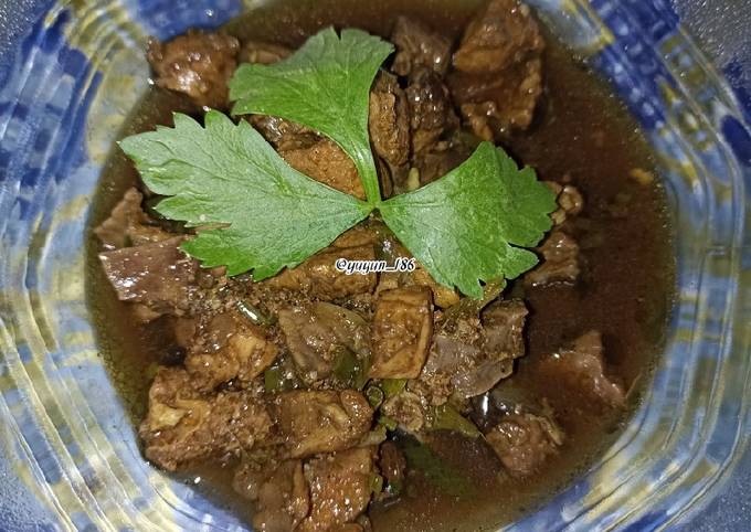 Resep Rawon Daging Bumbu Racik Oleh Yuyun Setiawati Cookpad