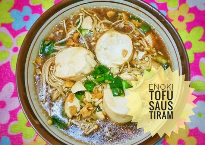 Resep Enoki Tofu Saus Tiram Oleh Nylam Sentika Cookpad