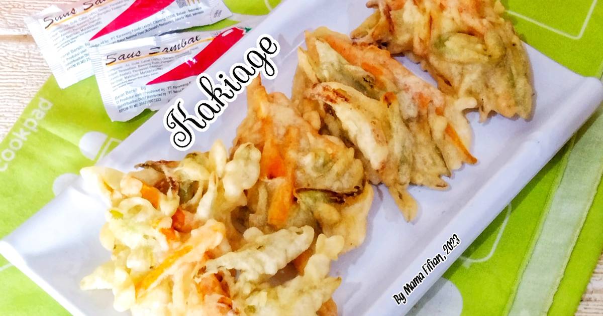 Resep Kakiage Bakwan Jepang Oleh Lanjarsih Mama Fifian