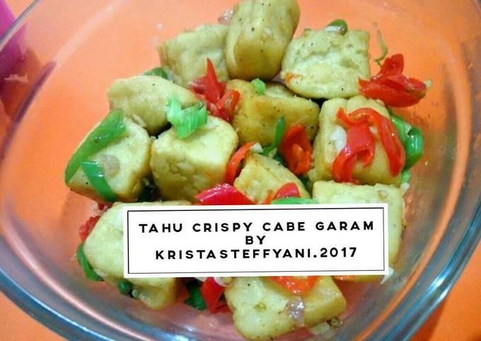 Resep Tahu Crispy Cabe Garam Oleh Miss K Cookpad