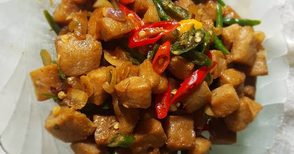 Resep Oseng Oseng Tempe Gembus Pedas Manis Alamamakila Oleh Fika Hanna